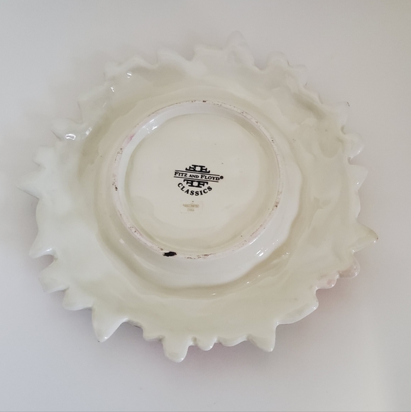 Vintage Fitz and Floyd  Autumn Leaves Grapes Bowl - Picture 5 of 5